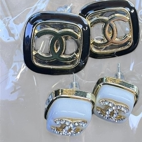 Chanel-Inspired Earrings